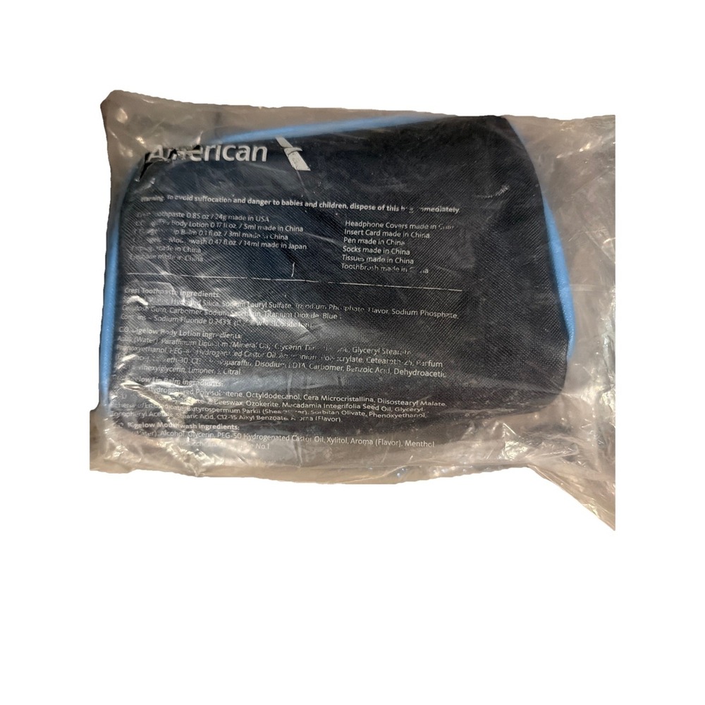Cole Haan American Airlines International Business Class Amenity Kit Sealed